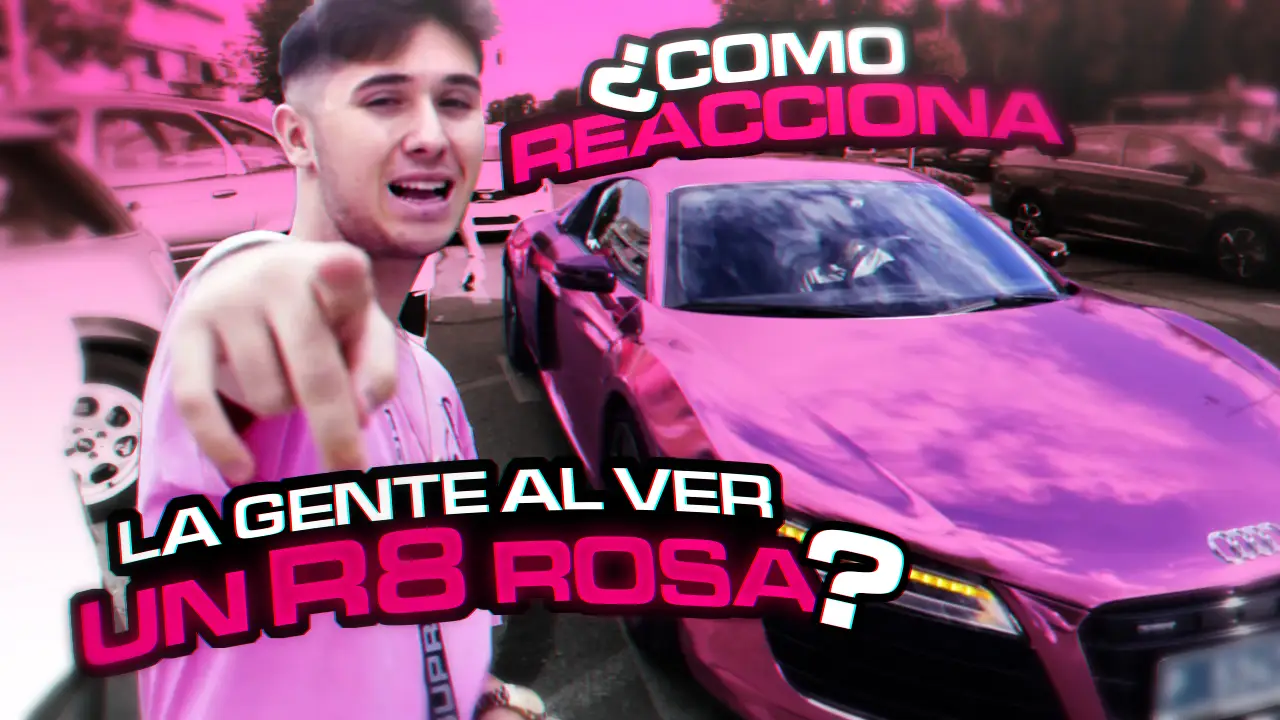 Flooxer | SQUAD - ¿Cómo reacciona la gente al ver un R8 rosa?