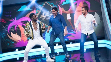 Jason Derulo enseña a bailar a Pablo Chiapella y a Pablo Motos en 'El Hormiguero 3.0'