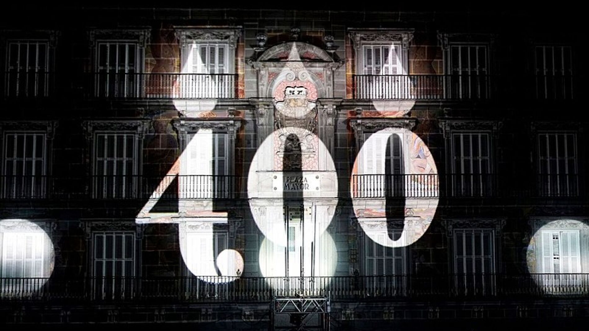 Videomapping en la Plaza Mayor