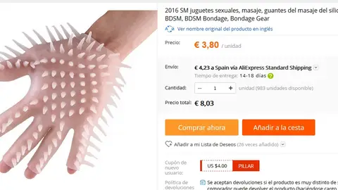 Guantes sadomaso Guantes sadomaso