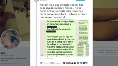 El demoledor WhatsApp que una madre mandó a los padres del niño que acosaba a su hijo en el colegio