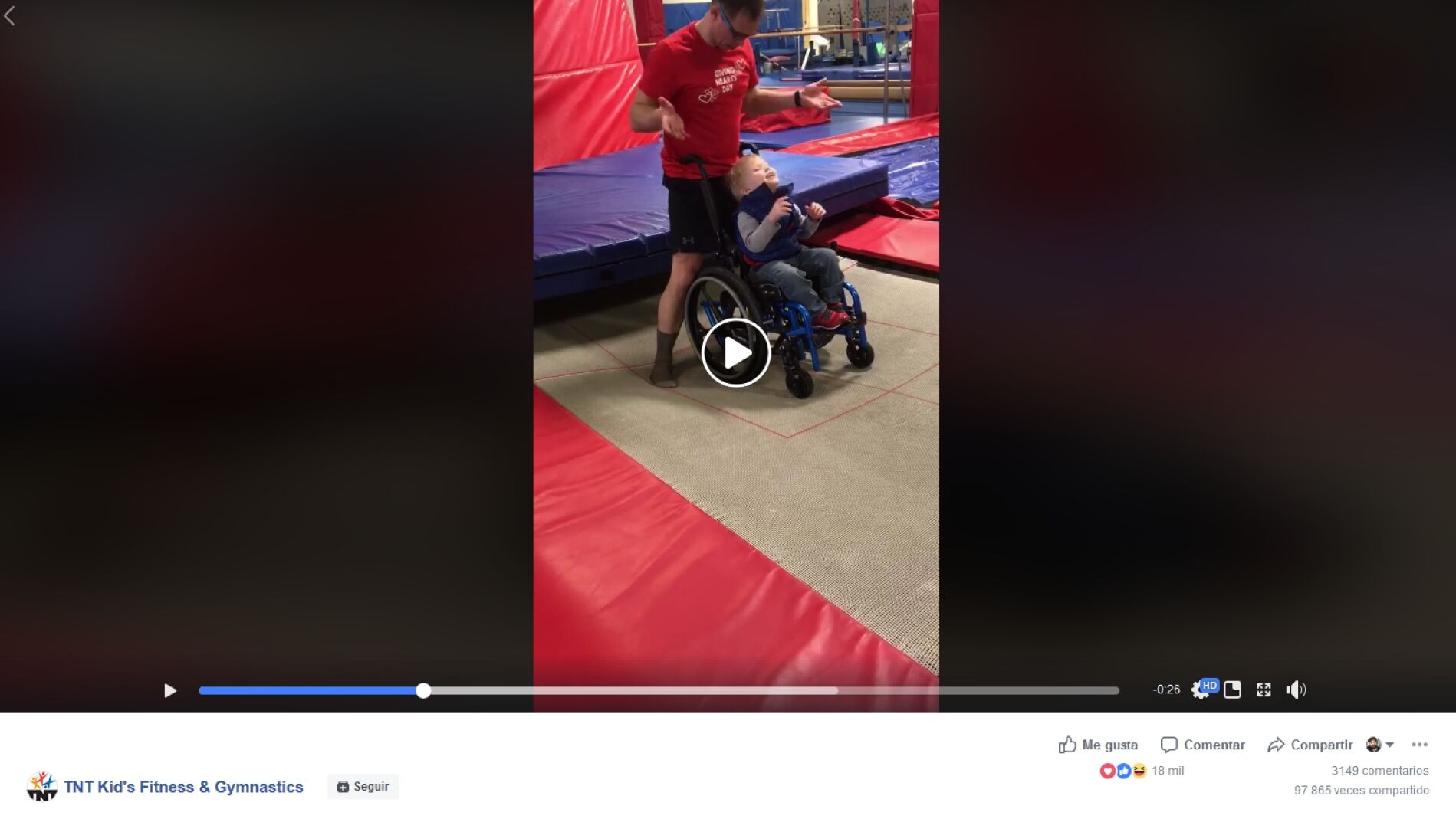 Gimnasio con camas el&aacute;sticas