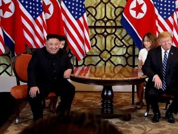 Kim Jong-Un y Donald Trump