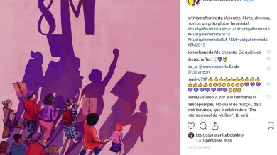 20 ilustraciones y carteles en Instagram para la huelga feminista del 8M