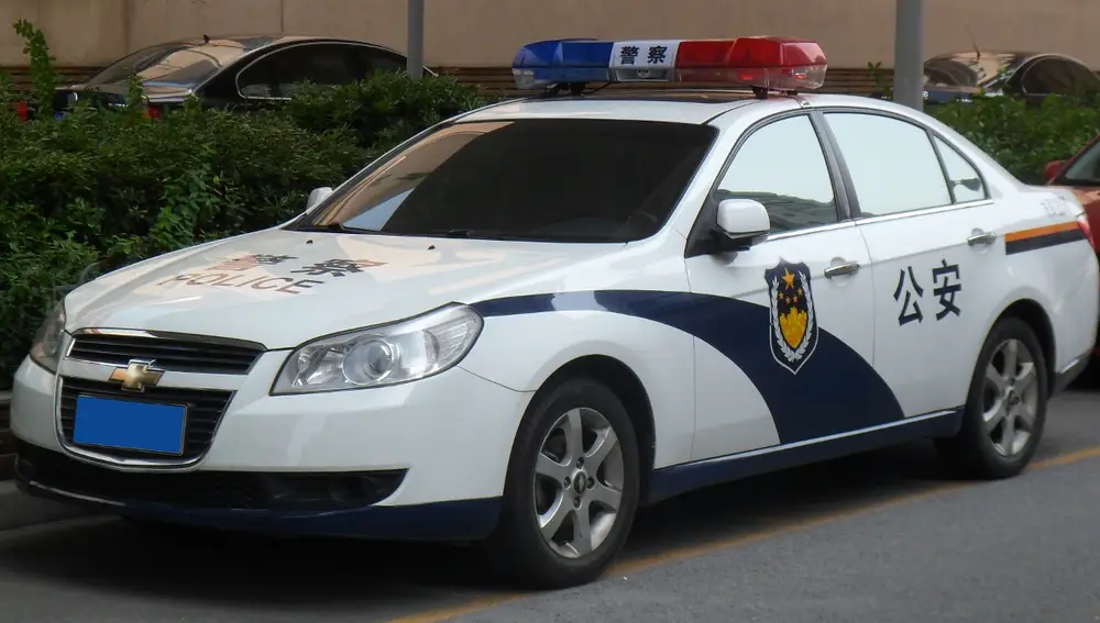 Coche de policía chino