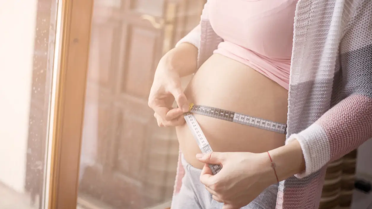 Embarazada preocupada por su peso