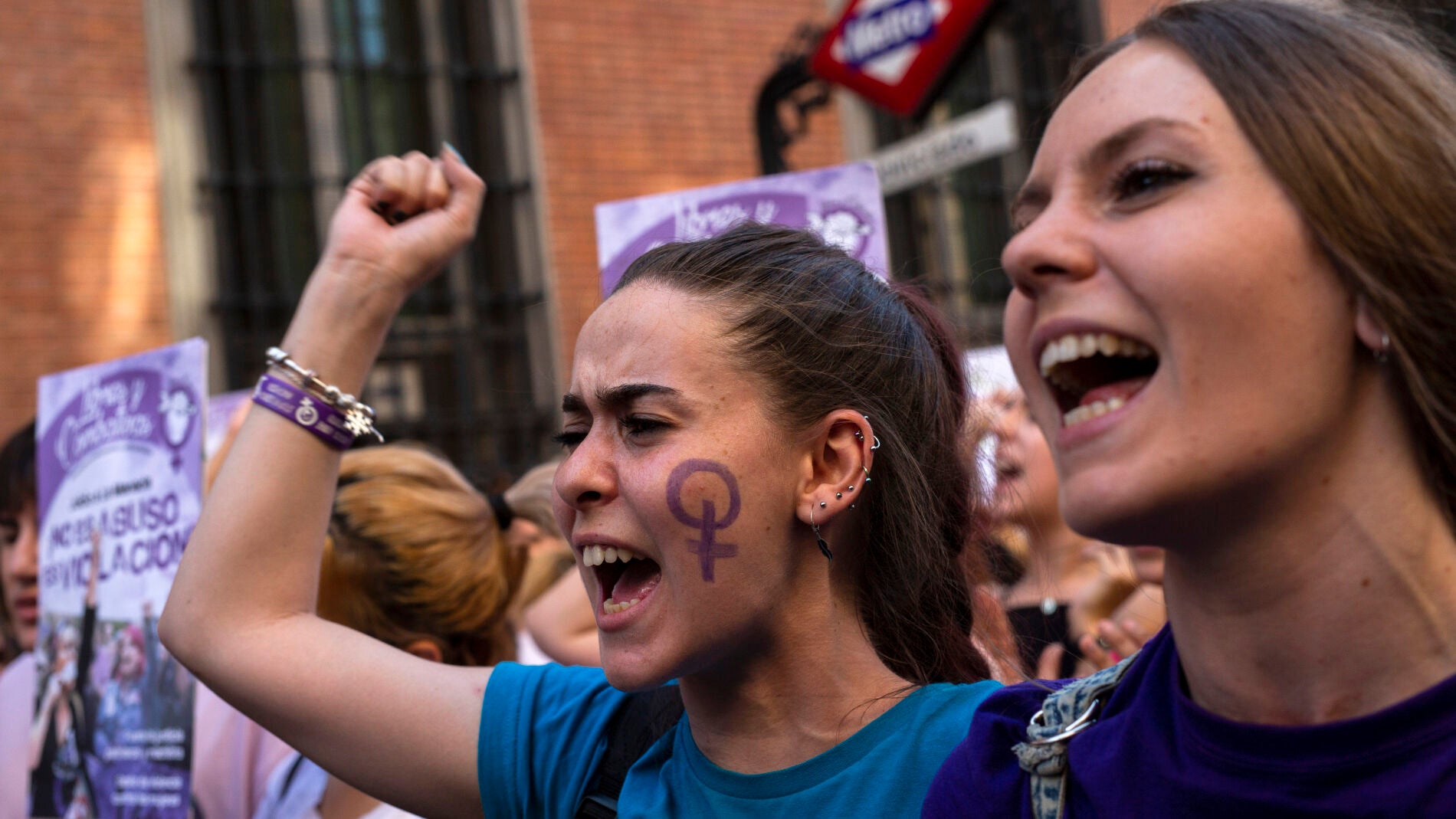 Manifestaci&oacute;n en Madrid contra la sentencia judicial del caso de 'La Manada'.