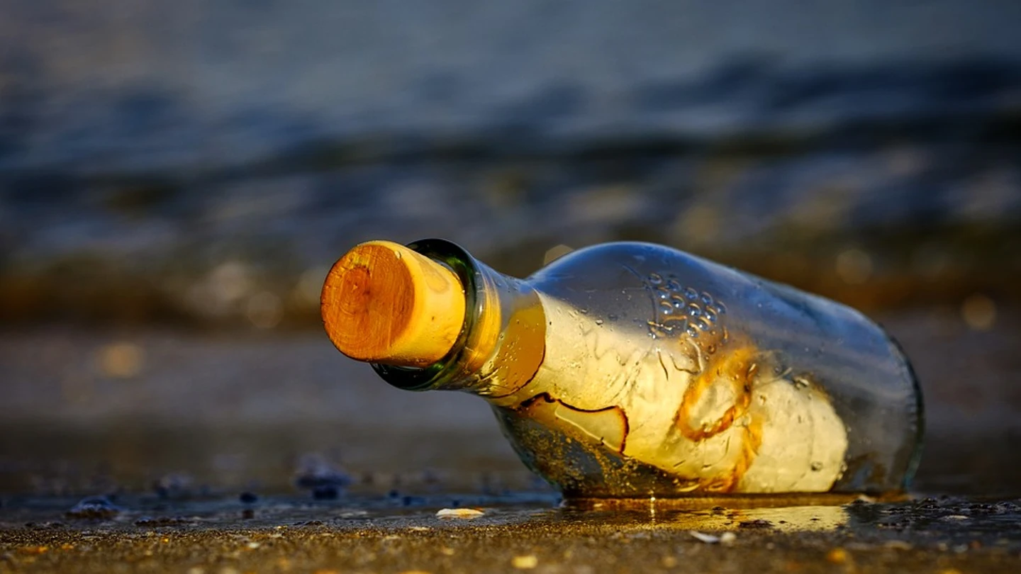 Mensaje en una botella Mensaje en una botella