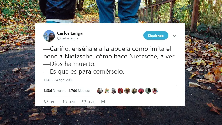 Los mejores tuits de Carlos Langa