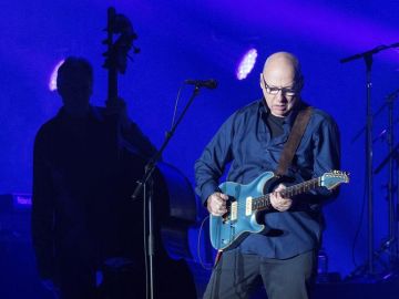 Mark Knopfler durante su gira espa&ntilde;ola