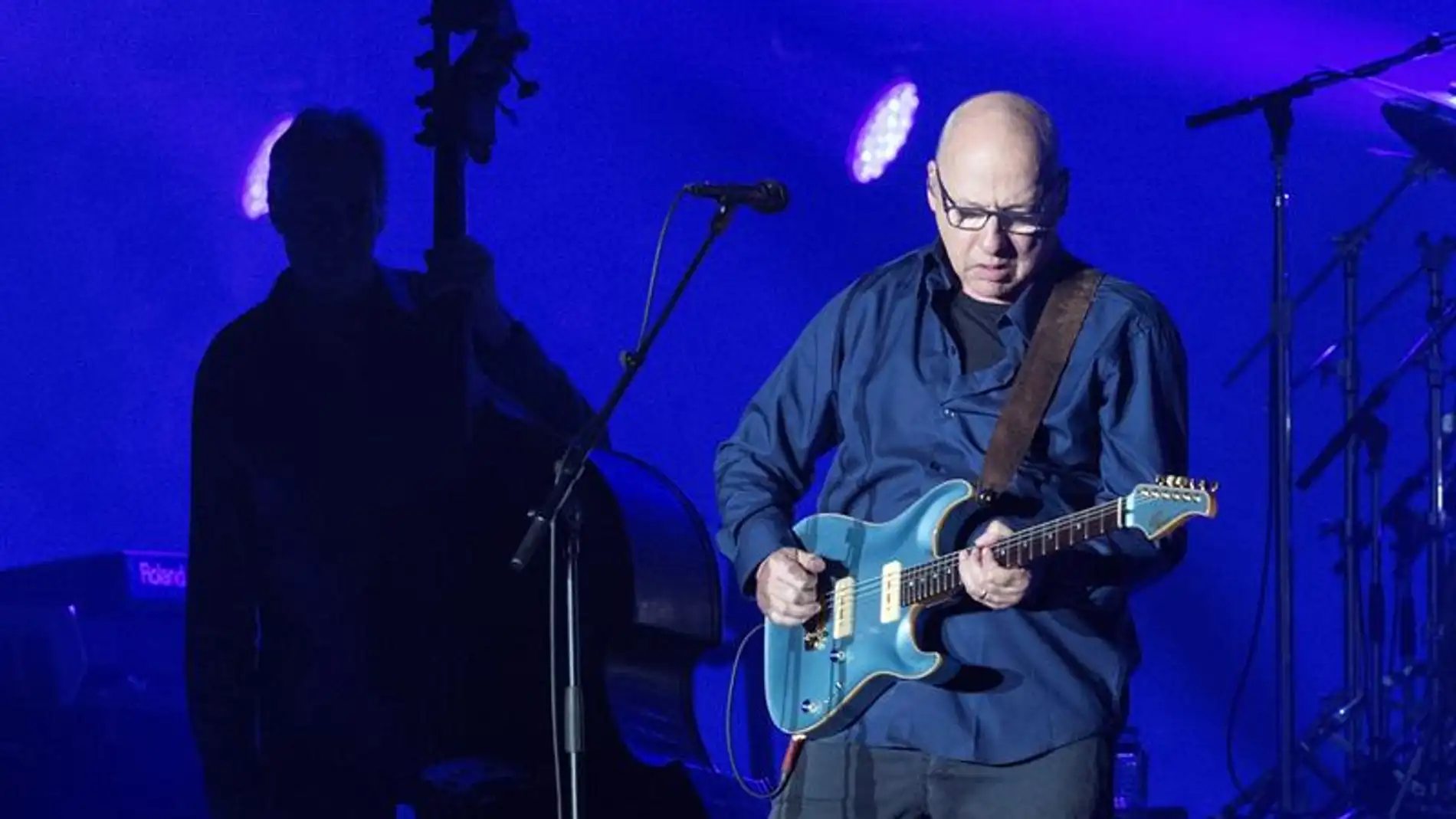 Mark Knopfler durante su gira española