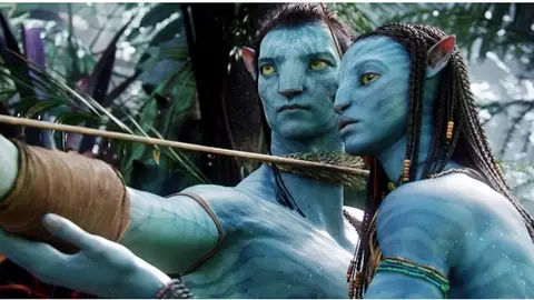 Frame de la película 'Avatar'. Frame de la película 'Avatar'.