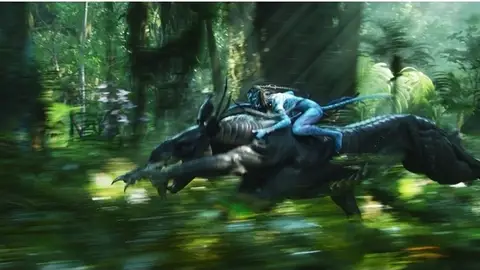Frame de la película 'Avatar'. Frame de la película 'Avatar'.