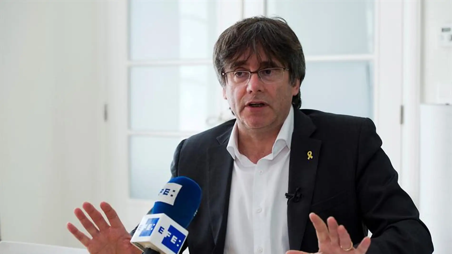 El expresident y cabeza de lista de JxCat a las elecciones europeas, Carles Puigdemont