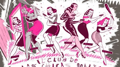 Whisky, gasolina, armas, pintalabios y mucho pulp: conoce ‘El club de las chicas malas’