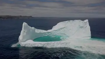 Piscina en iceberg