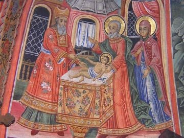 La circuncisi&oacute;n de Cristo, Monasterio Preobrazhenski, Bulgaria