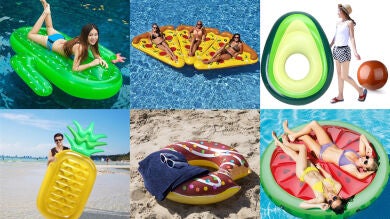 8 hinchables para el verano que te harán ser el rey de la piscina (y ninguno es el flamenco)