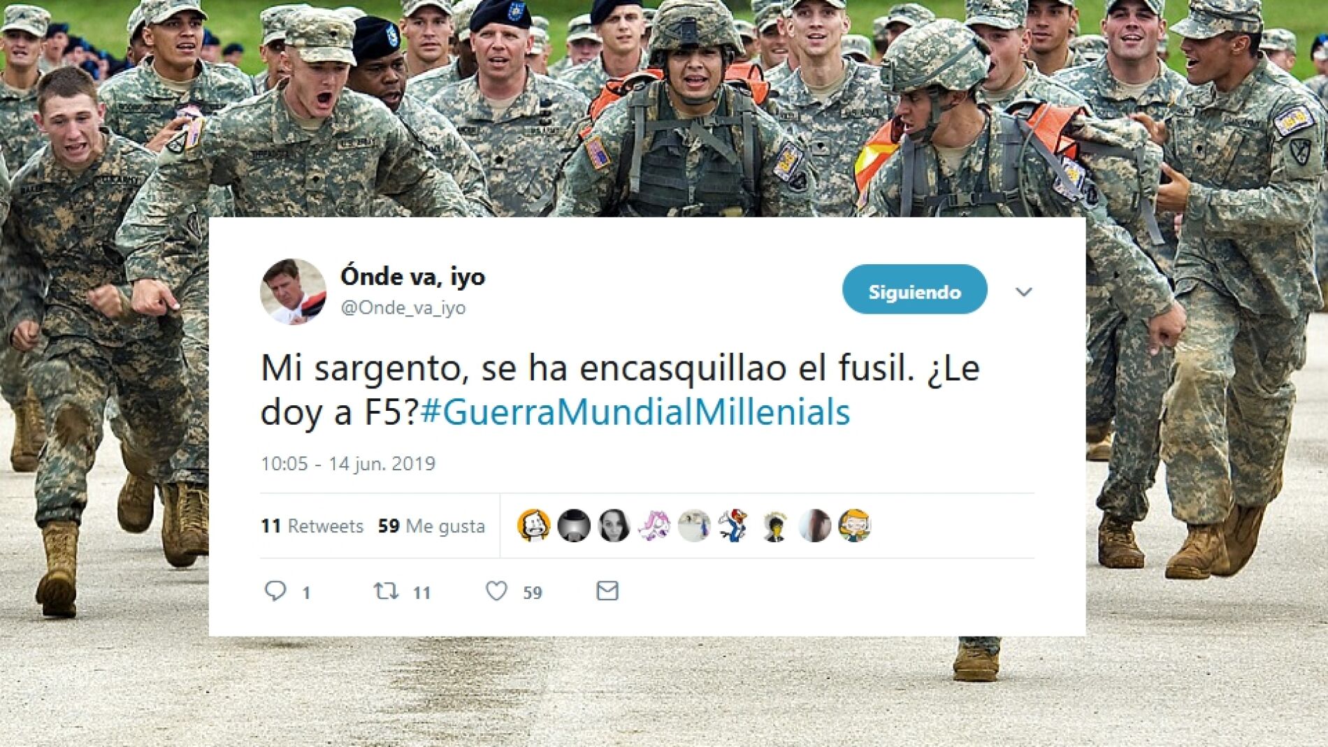 Twitter de @onde_va_iyo