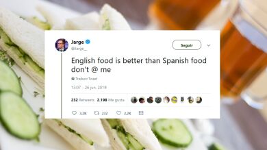 Un británico asegura en Twitter que la cocina inglesa es mejor que la española y Chicote le contesta