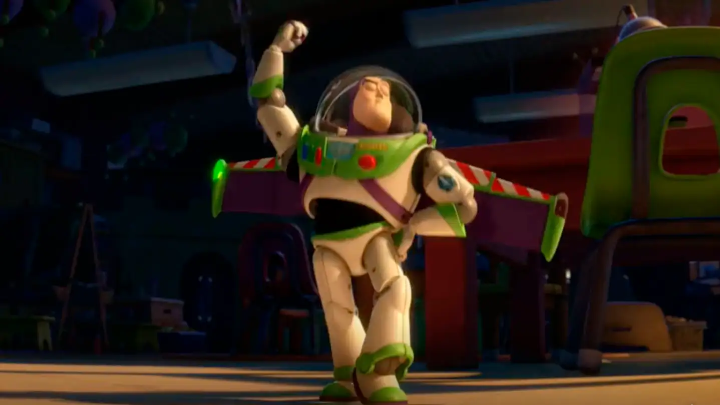 Buzz Lightyear en 'Toy Story 3' bailando flamenco 