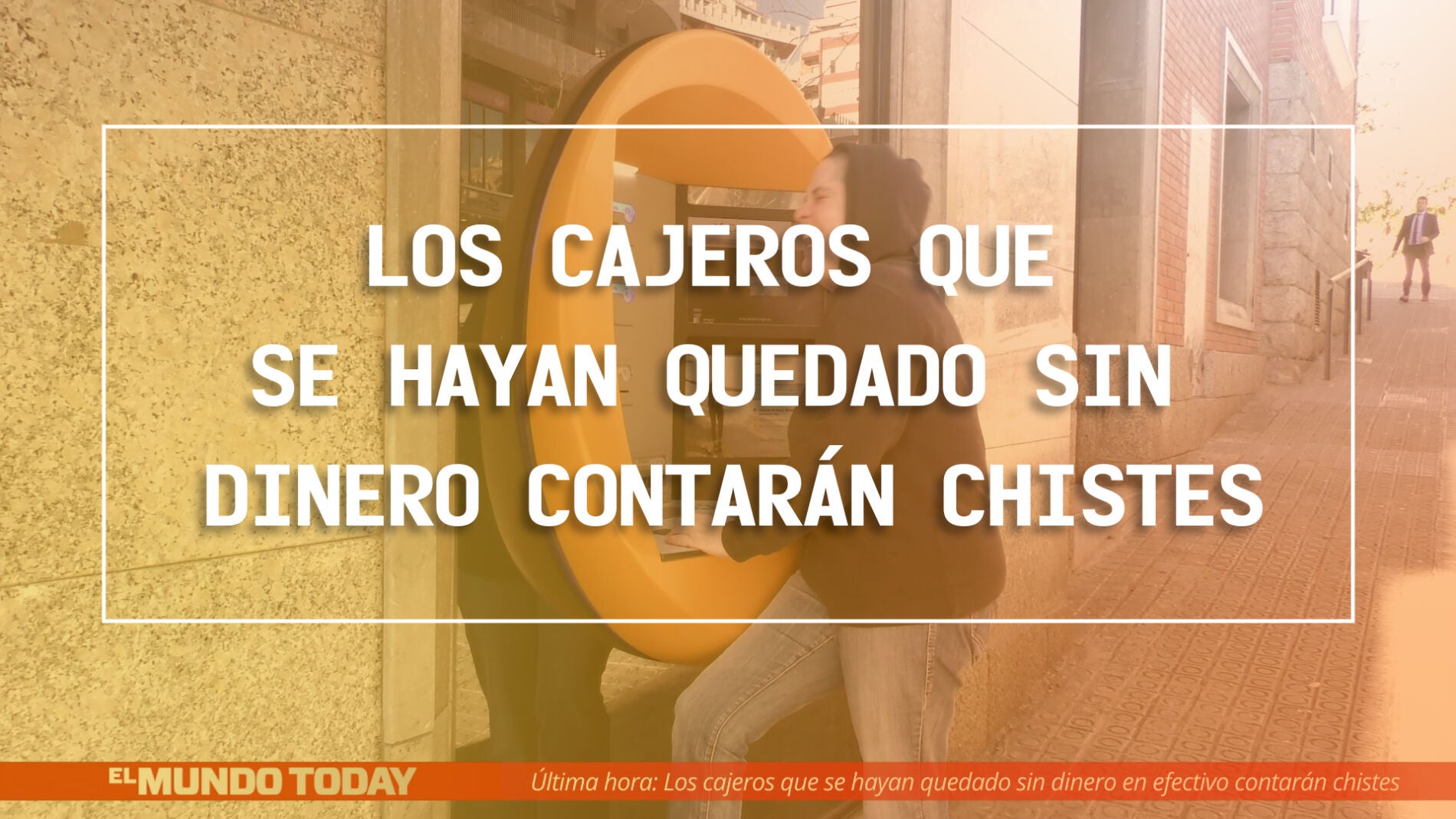 Los cajeros contar&aacute;n chistes