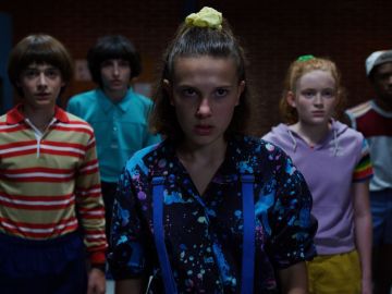 Los ni&ntilde;os de 'Stranger Things' en la tercera temporada