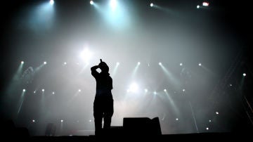 Freestyler sobre el escenario
