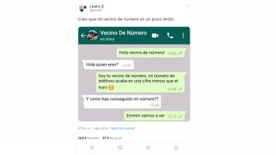 'El vecino de número', los mejores tuits del nuevo reto viral de WhatsApp