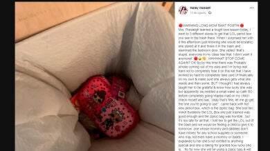 Tiró su regalo a la basura y su madre le dio una lección que no olvidará jamás
