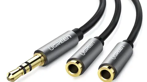 Doble entrada para los auriculares Doble entrada para los auriculares