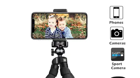 Trípode para hacer fotografías. Trípode para hacer fotografías.