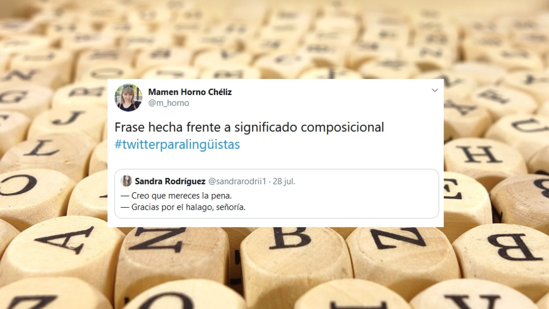 El twitter de Mamen Horno