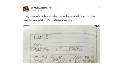Una niña de 6 años argentina arrasa con su genial respuesta a este ejercicio de clase