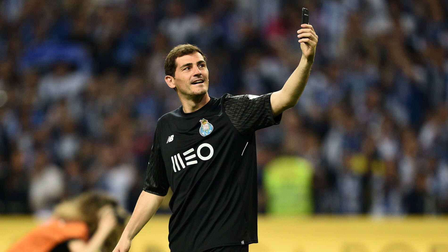 Iker Casillas, durante un partido con el Oporto
