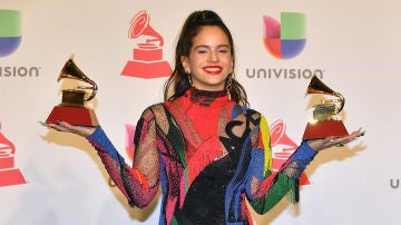 Rosalía se llevó dos premios en la gala de 2018
