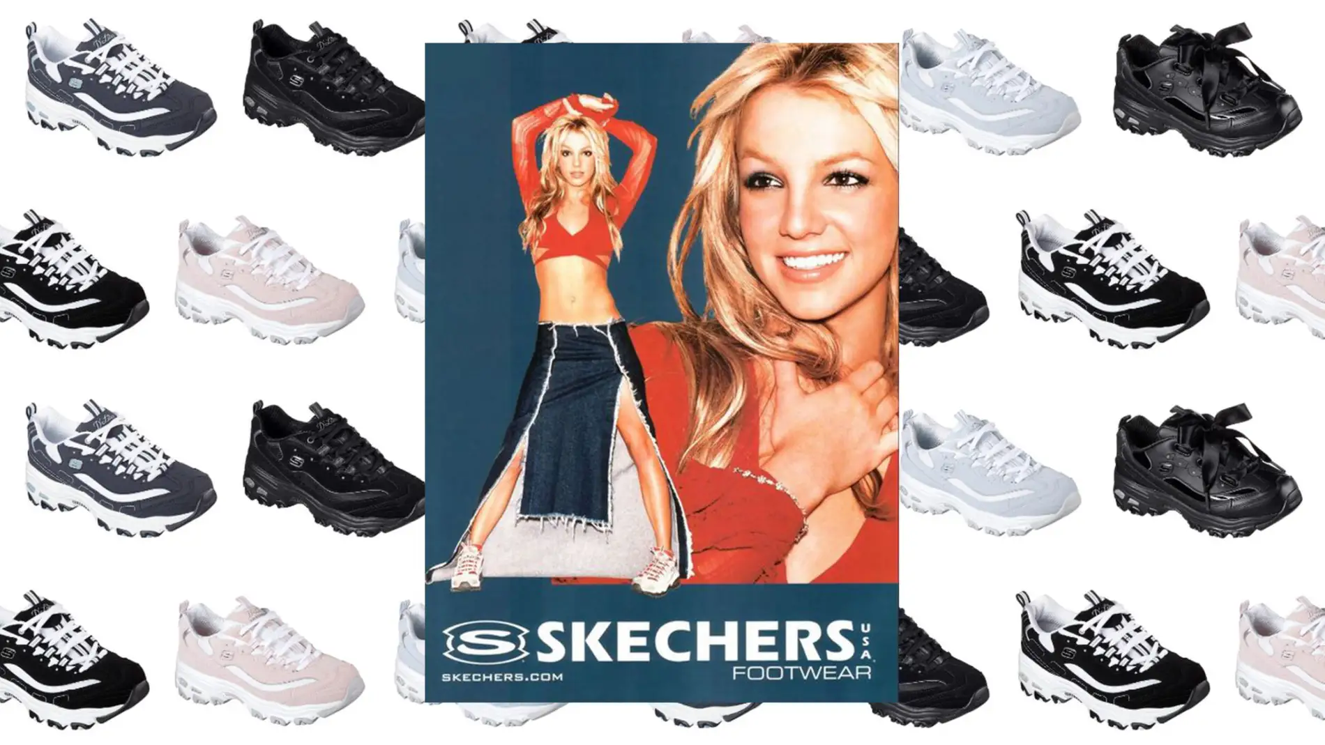 Las Skechers que moda Britney Spears un 'must' para tu