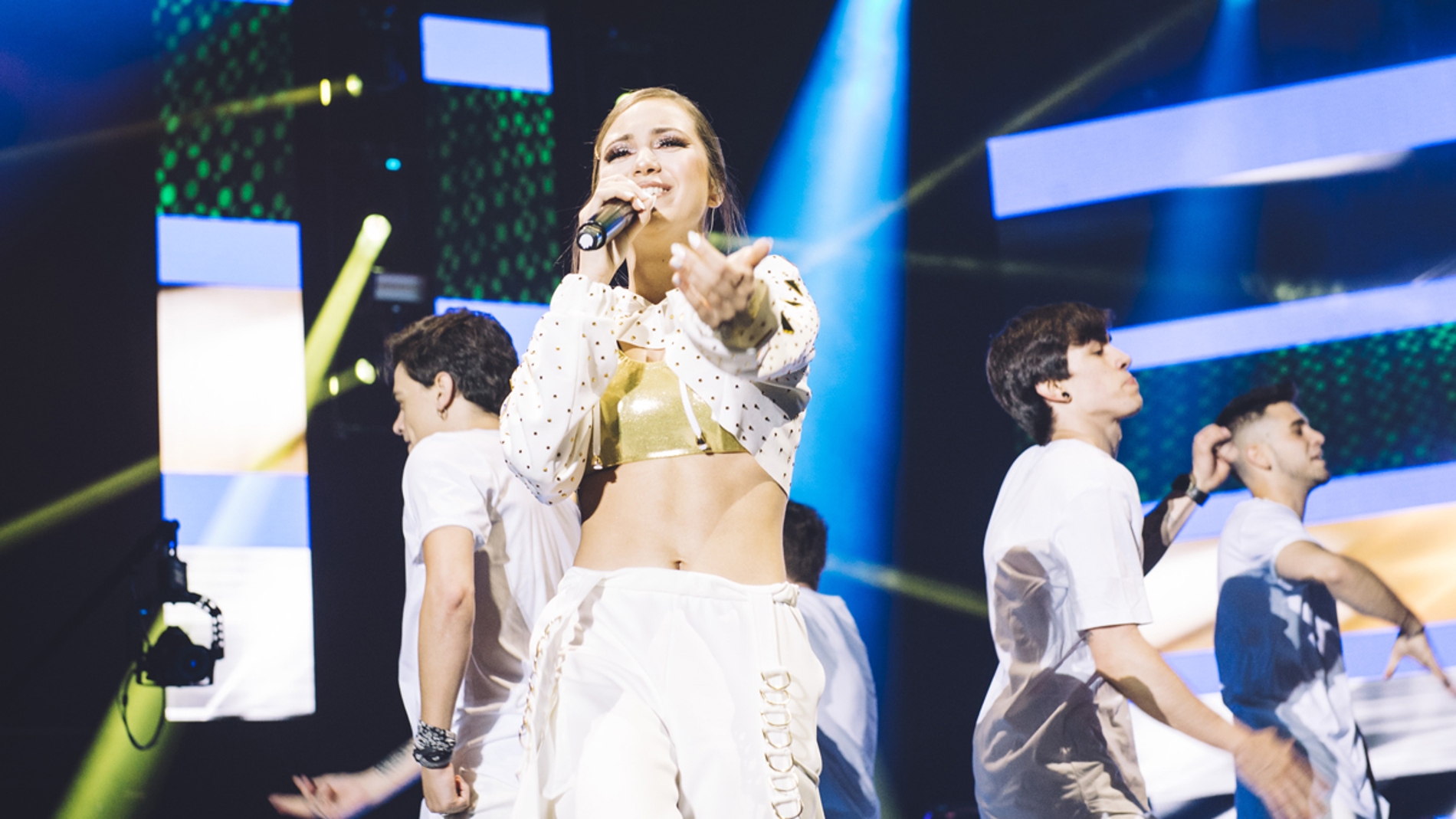Ana Mena, en concierto
