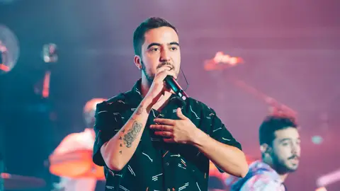 Beret en concierto. Beret en concierto.