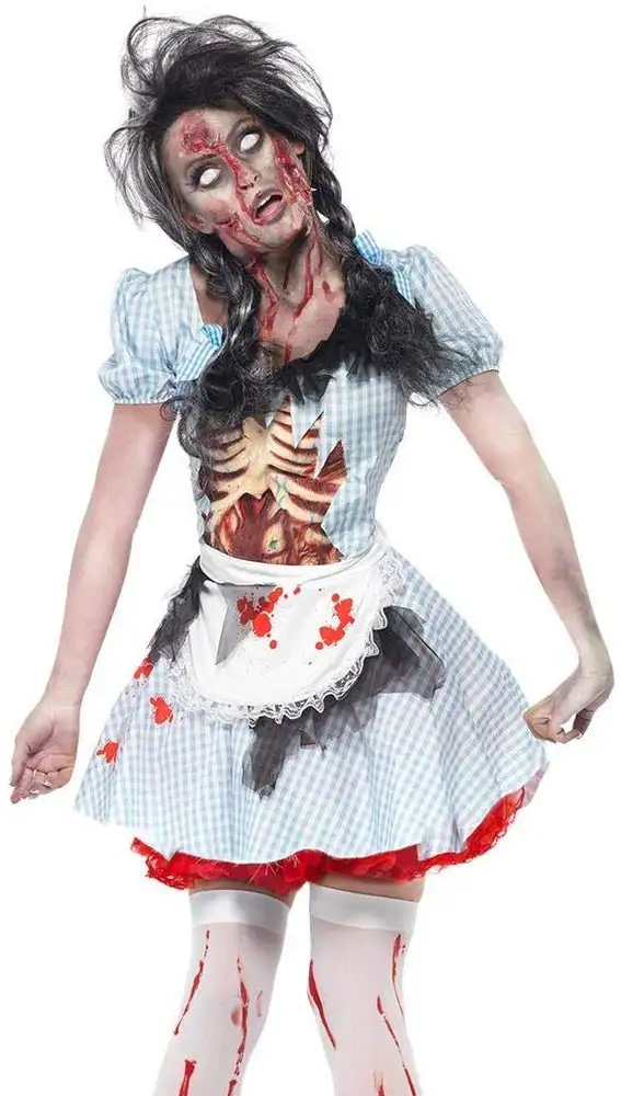Disfraz de chica zombie