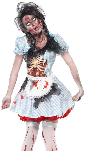 Disfraz de chica zombie Disfraz de chica zombie