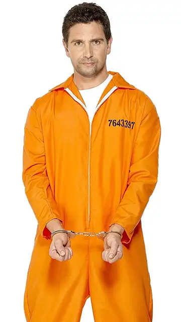 Disfraz de prisionero Disfraz de prisionero