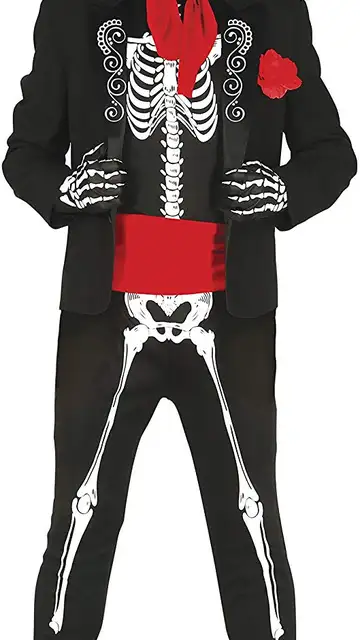 Disfraz de esqueleto mexicano Disfraz de esqueleto mexicano