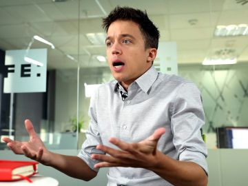 El candidato de M&aacute;s Pa&iacute;s a la Presidencia del Gobierno, &Iacute;&ntilde;igo Errej&oacute;n