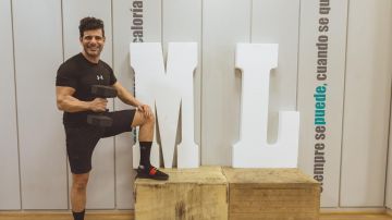 Miguel Lordán en su estudio