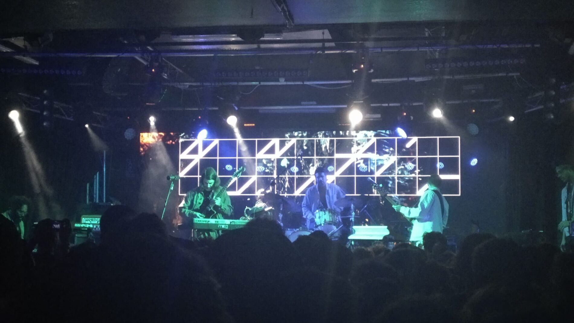 Quantic durante su concierto en Madrid