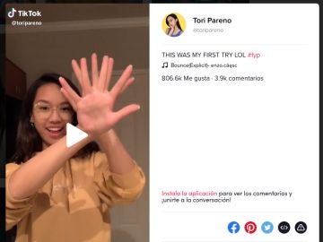 El truco de la mano, el nuevo efecto óptico y viral de TikTok