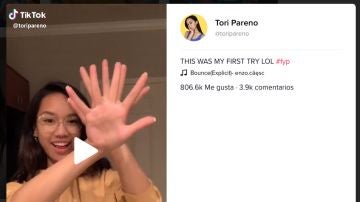 El truco de la mano, el nuevo efecto óptico y viral de TikTok