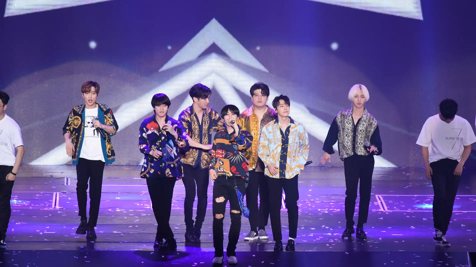 Super Junior en el concierto "SUPER SHOW 7" de Taiwán