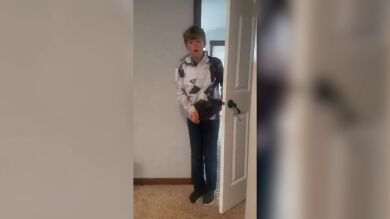 VÍDEO: Pensaba que lo había perdido para siempre pero este niño recibió el mejor regalo posible